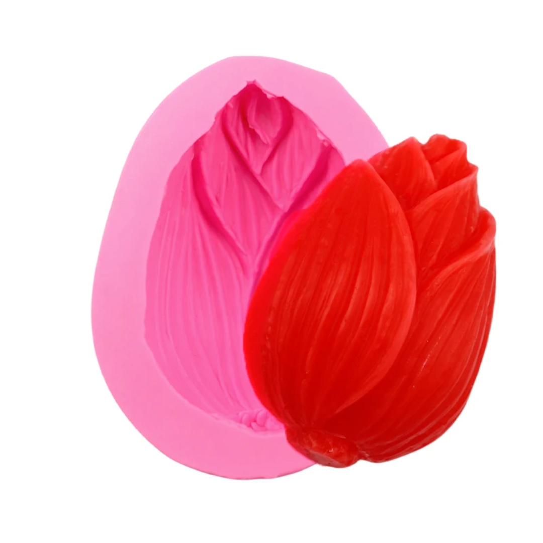 Lotus Flower Fondant & Gum Paste Silicone Mold – 2.5 Inch