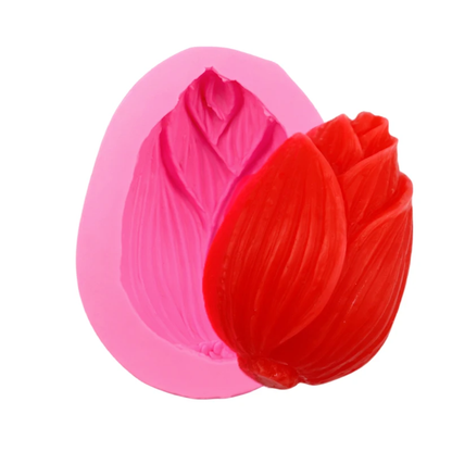 Lotus Flower Fondant & Gum Paste Silicone Mold – 2.5 Inch