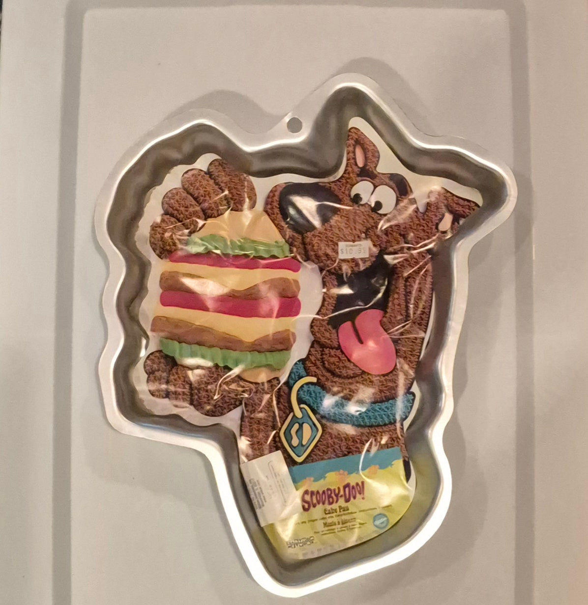 Wilton Scooby-Doo Cake Pan Aluminum 2002 New with Insert WB Hanna-Barbera