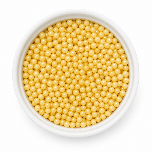 Candy Pearls 5mm 4oz Yellow