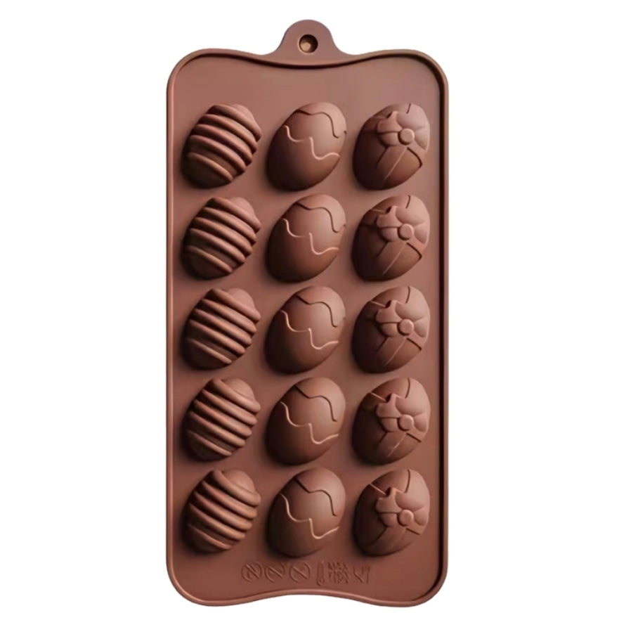 Easter Egg Bite Size Silicone Chocolate Mold