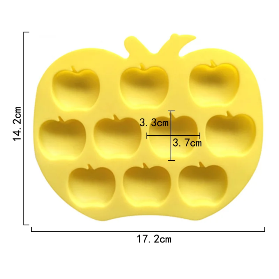 Apple Silicone Mold 10 Cavity