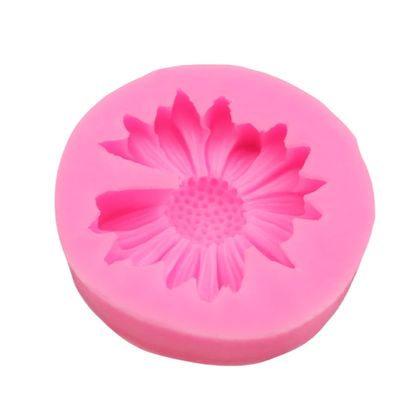 Gerbera Daisy Fondant & Gum Paste Silicone Mold – 2.2 Inch