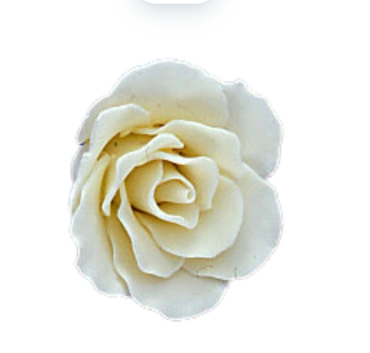 Gum Paste Rose XL 3in Pink 1-Count