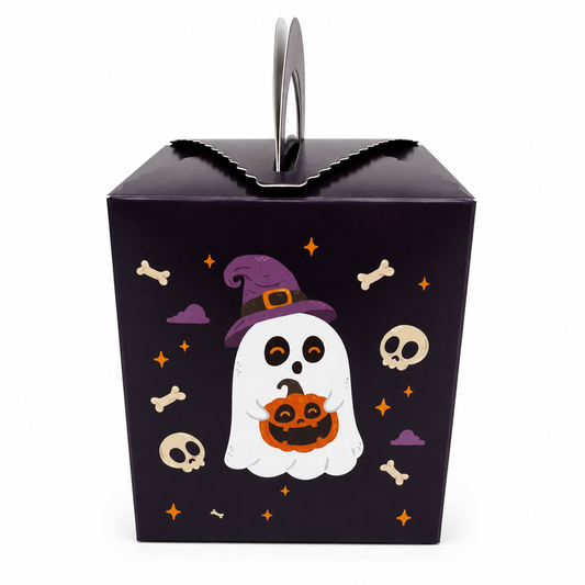 Ghost Halloween Cupcake Boxes – 5 Count