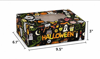 Halloween Cupcake Cookie Box 5 Pack 6x3.5x3
