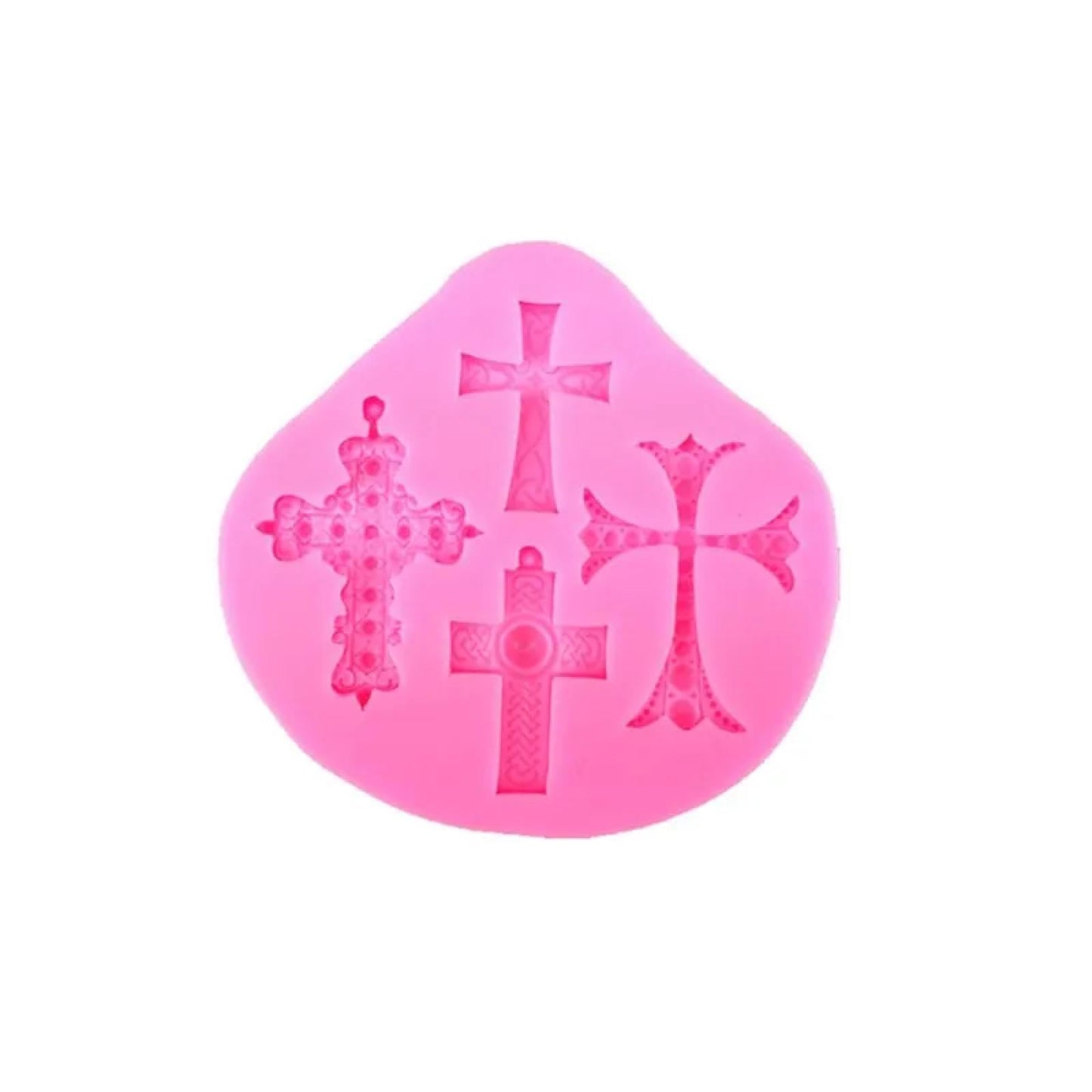Fondant Communion Mold 4 Cross