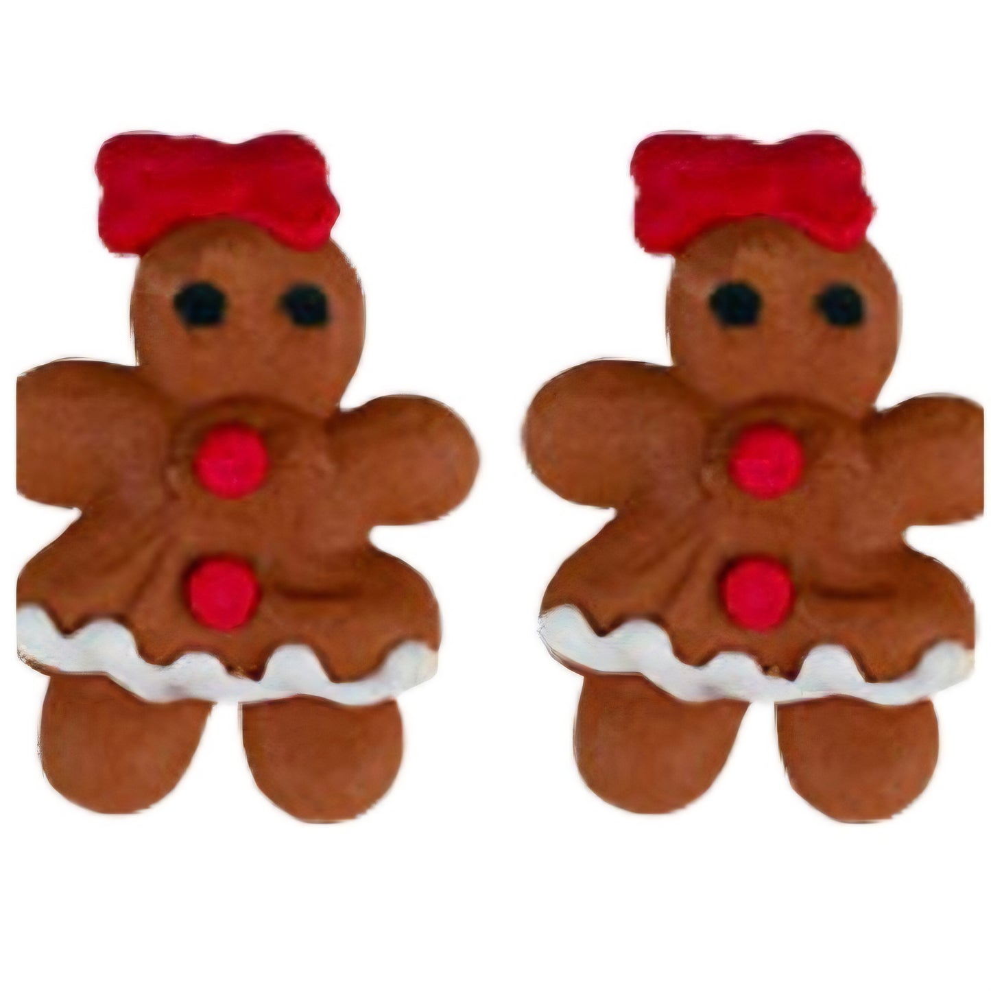 Edible Decorations Tiny Gingerbread Girl  12 Count 7/8 Inch