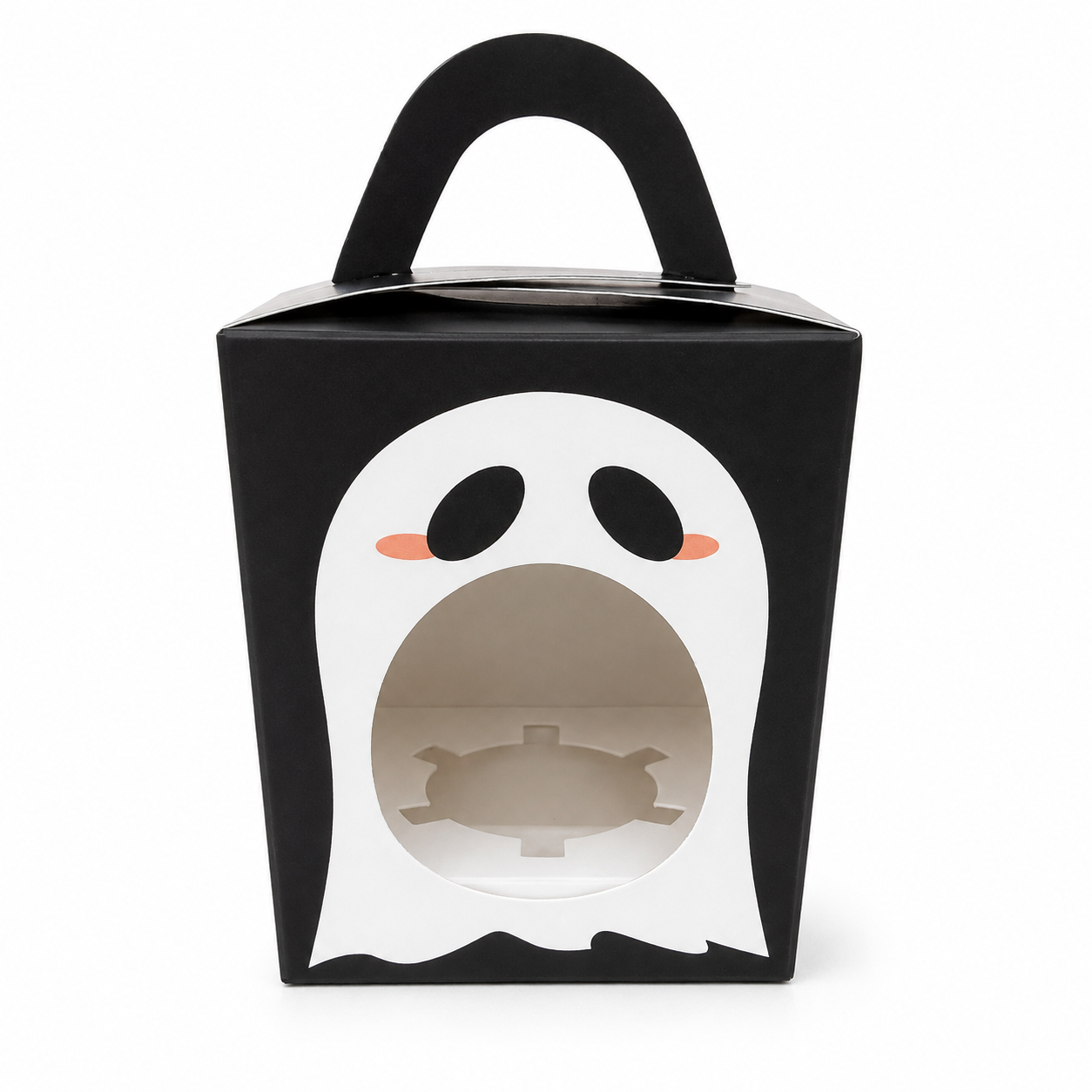 Halloween Ghost Cupcake Box 5 Count