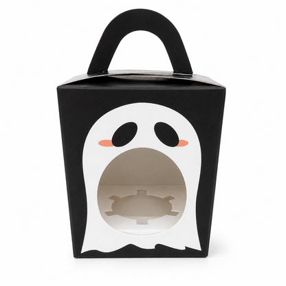 Halloween Ghost Cupcake Box 5 Count