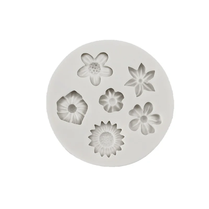 Flower Mold 6 Cavity