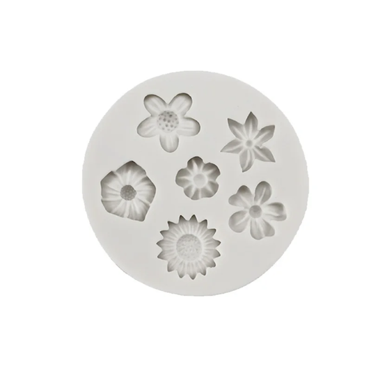 Flower Mold 6 Cavity