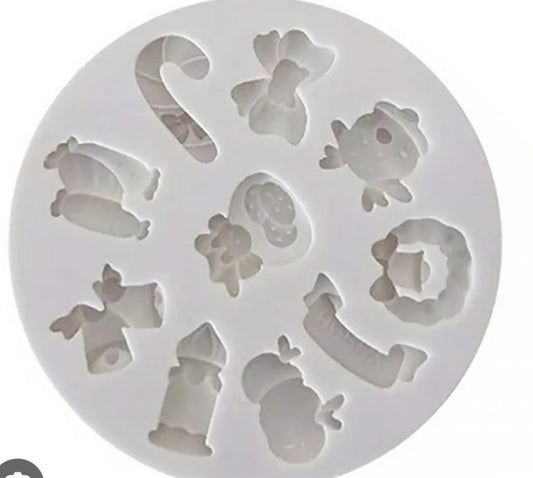 Holiday Assorted Silicone Mold