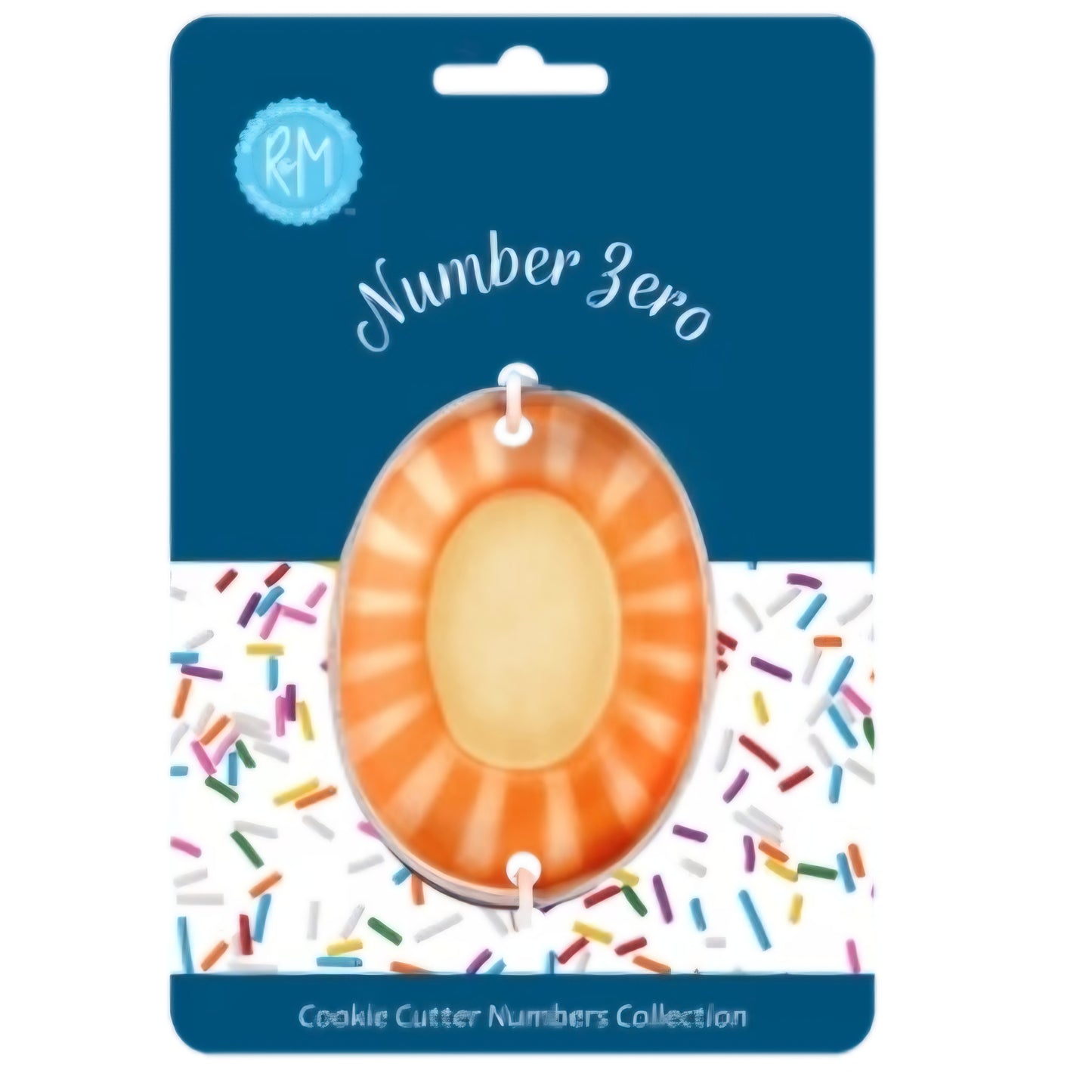 Number 0 Cookie Cutter