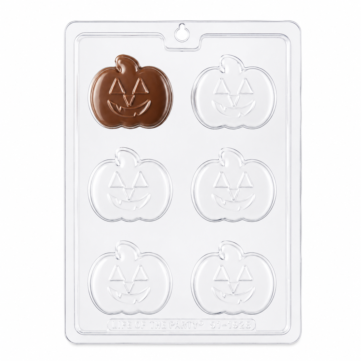 Jack-O-Lantern Pumpkin Oreo Cookie Chocolate Mold