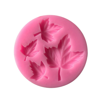 Maple Leaf Fondant & Gum Paste Silicone Mold – 3 Sizes