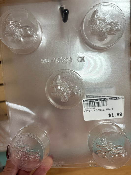 Witch Cookie Mold
