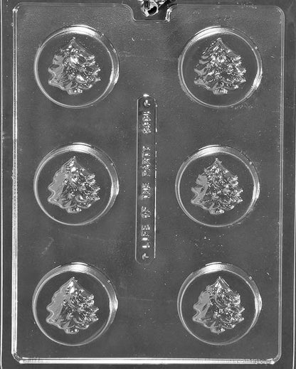 Christmas Tree Chocolate Covered Oreo Cookie Mold – 6 Cavity