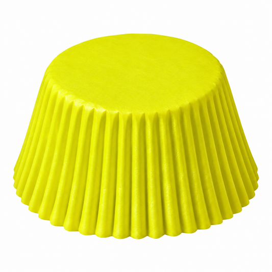 Yellow Cupcake Liners 100-count