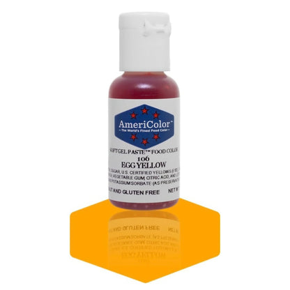 Americolor Soft Gel Paste Food Coloring .75 Egg Yellow