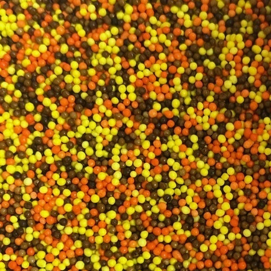Fall Dot Cake Sprinkles Autumn Colors Nonpareils