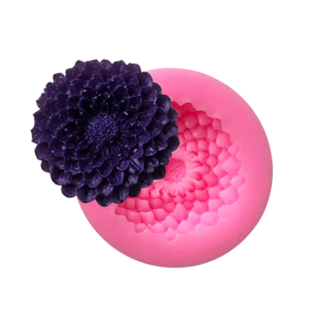 Chrysanthemum Flower Fondant & Gum Paste Silicone Mold