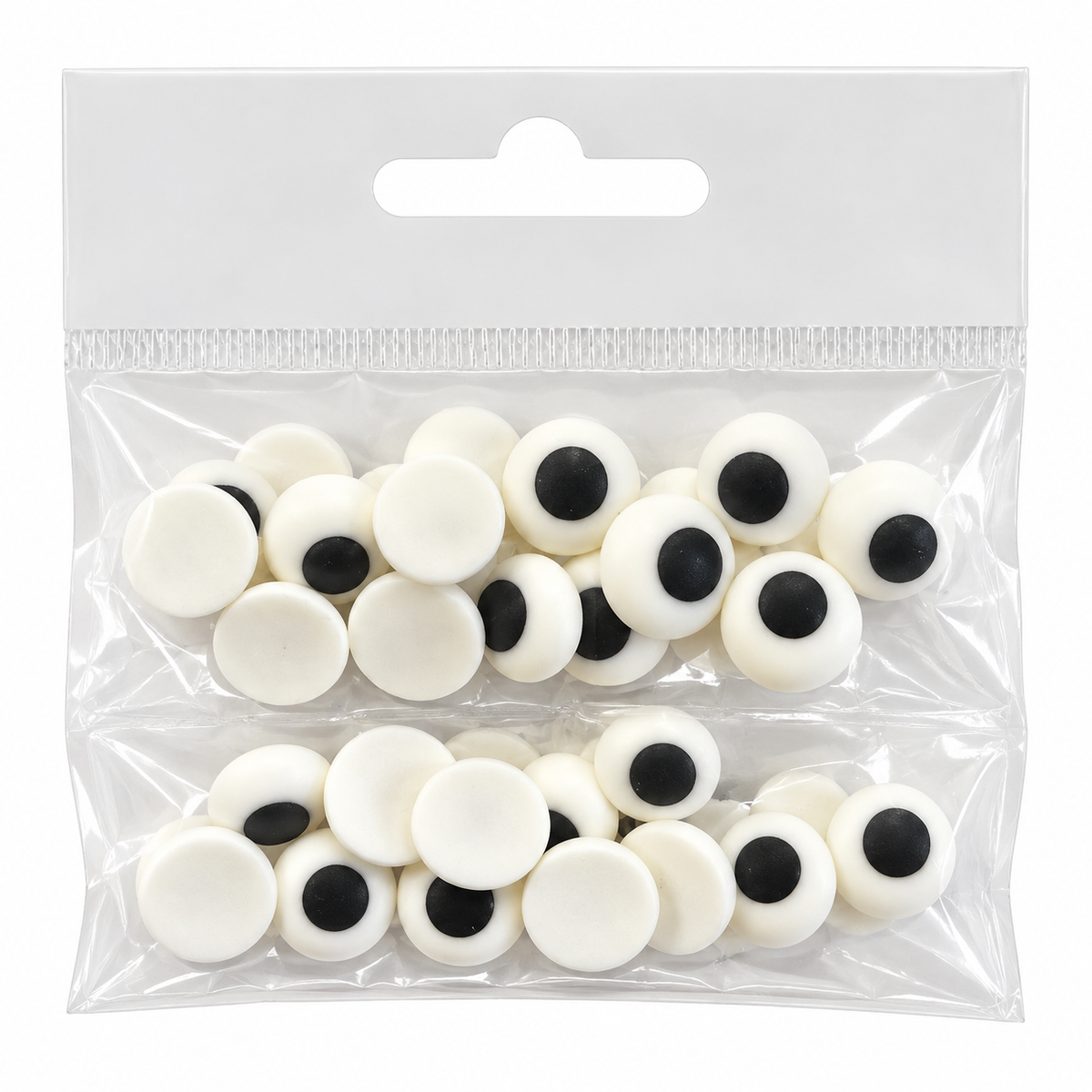 White Candy Eyes 24 Count