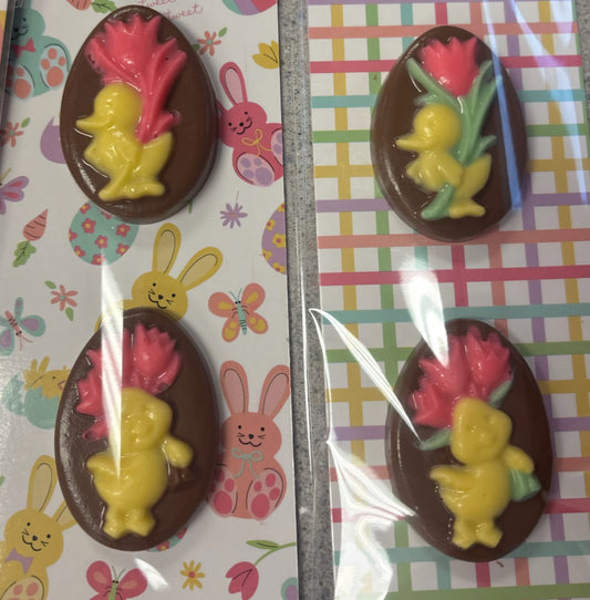 Easter Merckens Chocolate On Backer