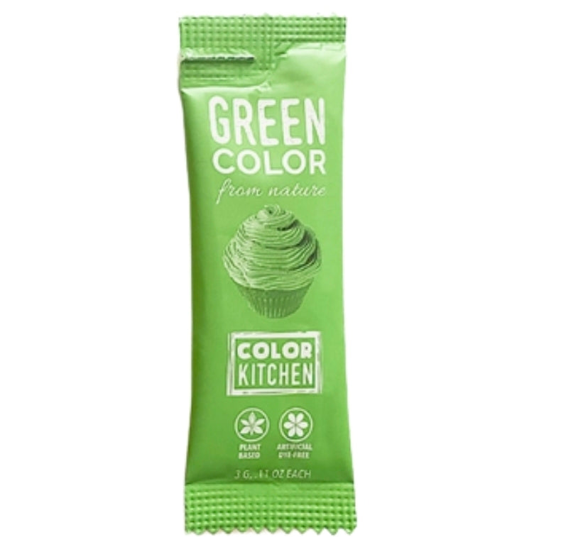 Dye Free Food Color Powder Green