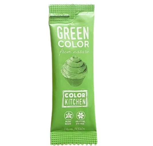 Dye Free Food Color Powder Green