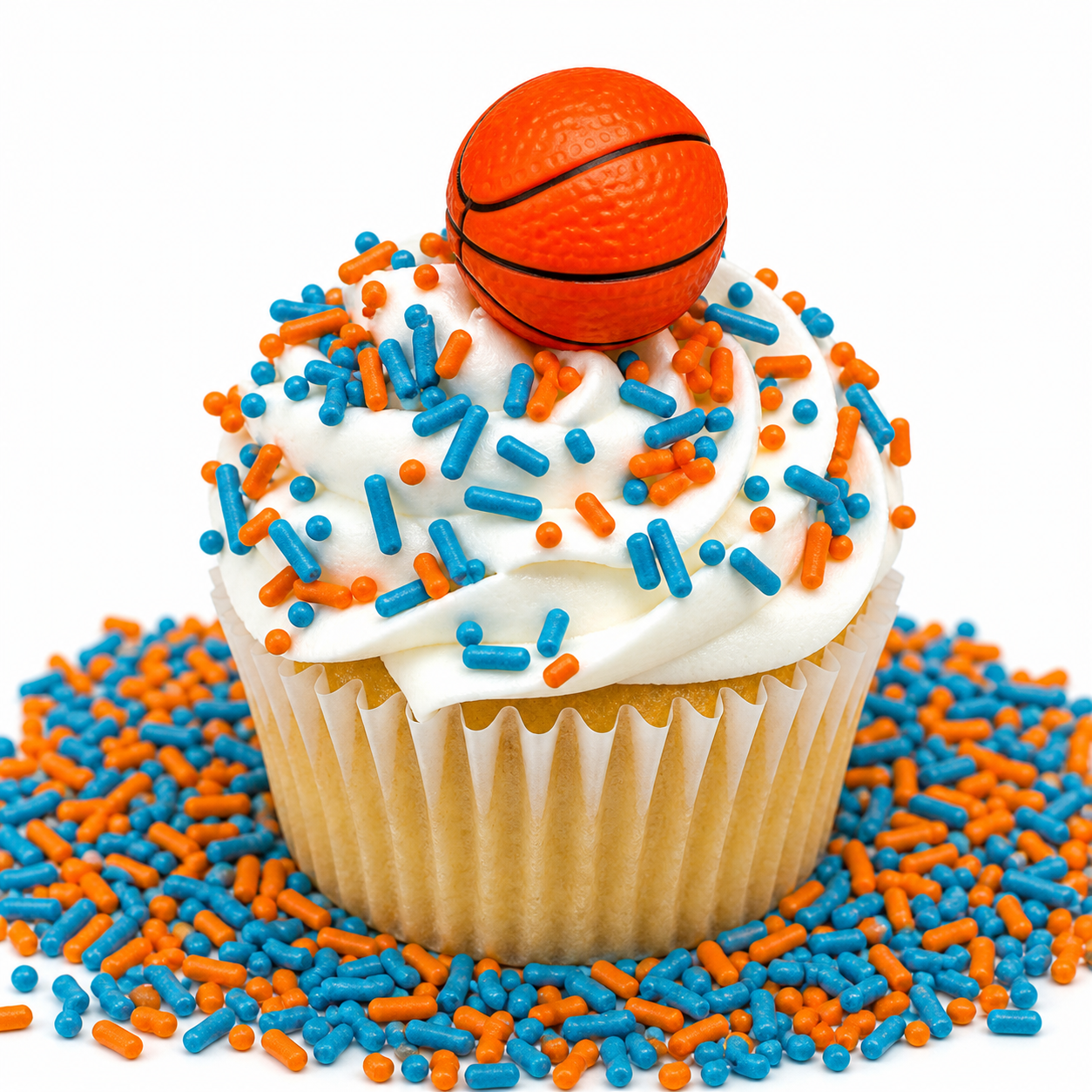 Blue + Orange Sprinkles