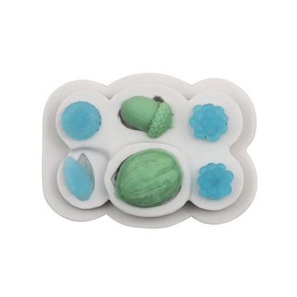 Pine Nut & Acorn Fondant & Gum Paste Silicone Mold – Assorted Shapes