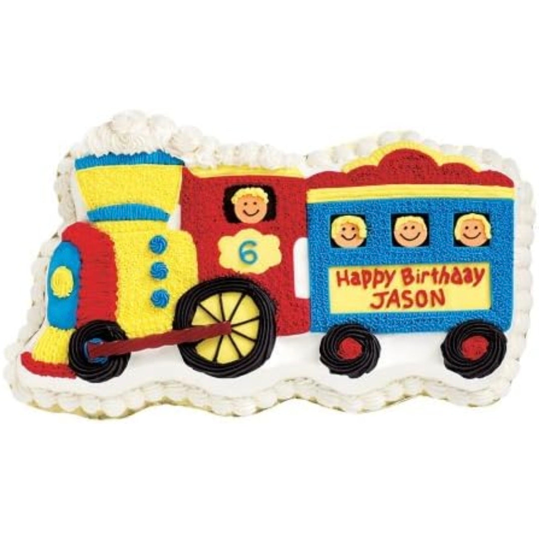 Wilton Train-Shaped Aluminum Cake Pan #2105-2076