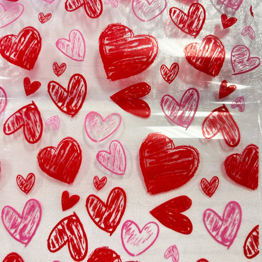 Valentine Assorted Treat Bags 25 Count 11x5