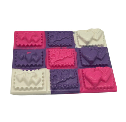 Valentine Chocolate Bar Mold – Food-Safe Plastic