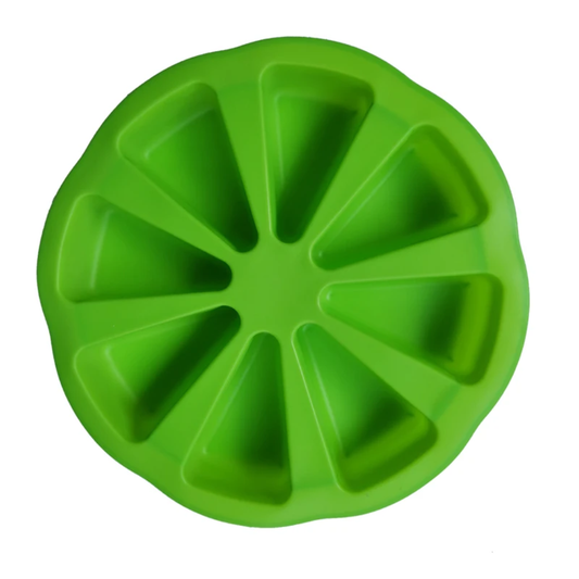 Cake Slice Silicone Baking Mold – 8 Cavity