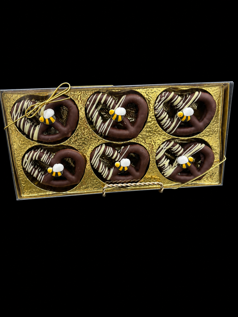 Ashers Chocolate Covered Pretzel Box 12 Count