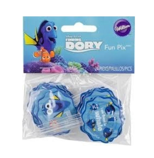 Finding Dory Fun Pix Cupcake Toppers
