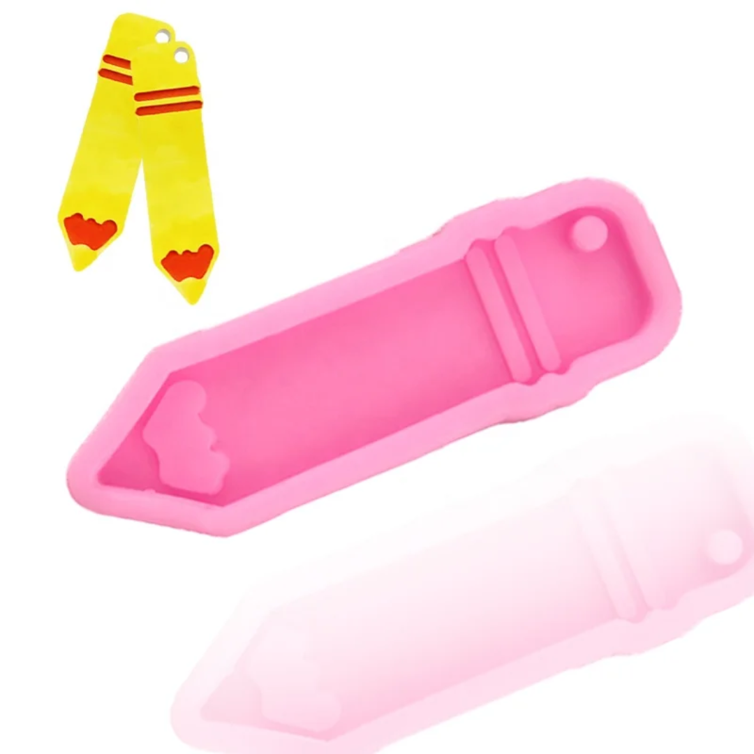 Pencil Fondant & Gum Paste Silicone Mold