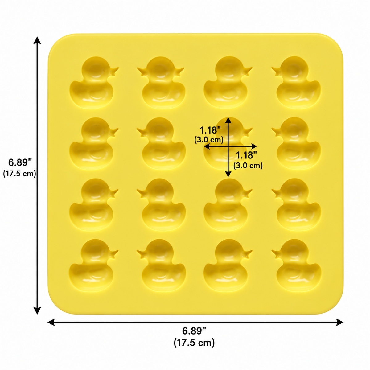 Mini Duck Silicone Chocolate Mold – 24 Cavity