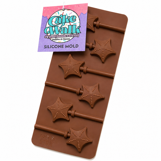 Princess Wand Star Lollipop Silicone Mold