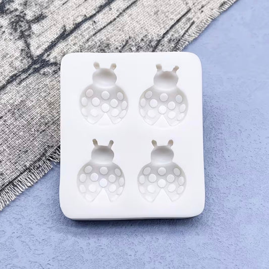 Ladybug Fondant & Chocolate Mold – Viral Garden Cake Decor Mold