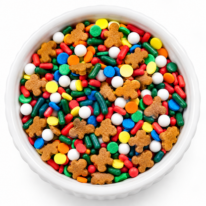 Gingerbread Christmas Sprinkle Mix – Holiday Sprinkles