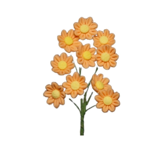 Edible Decorations Daisy Mini Bunches 4 1/2in 2-Count