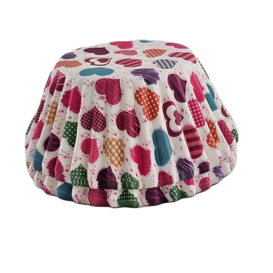 Valentine's Day Cupcake Liners, Set of 50