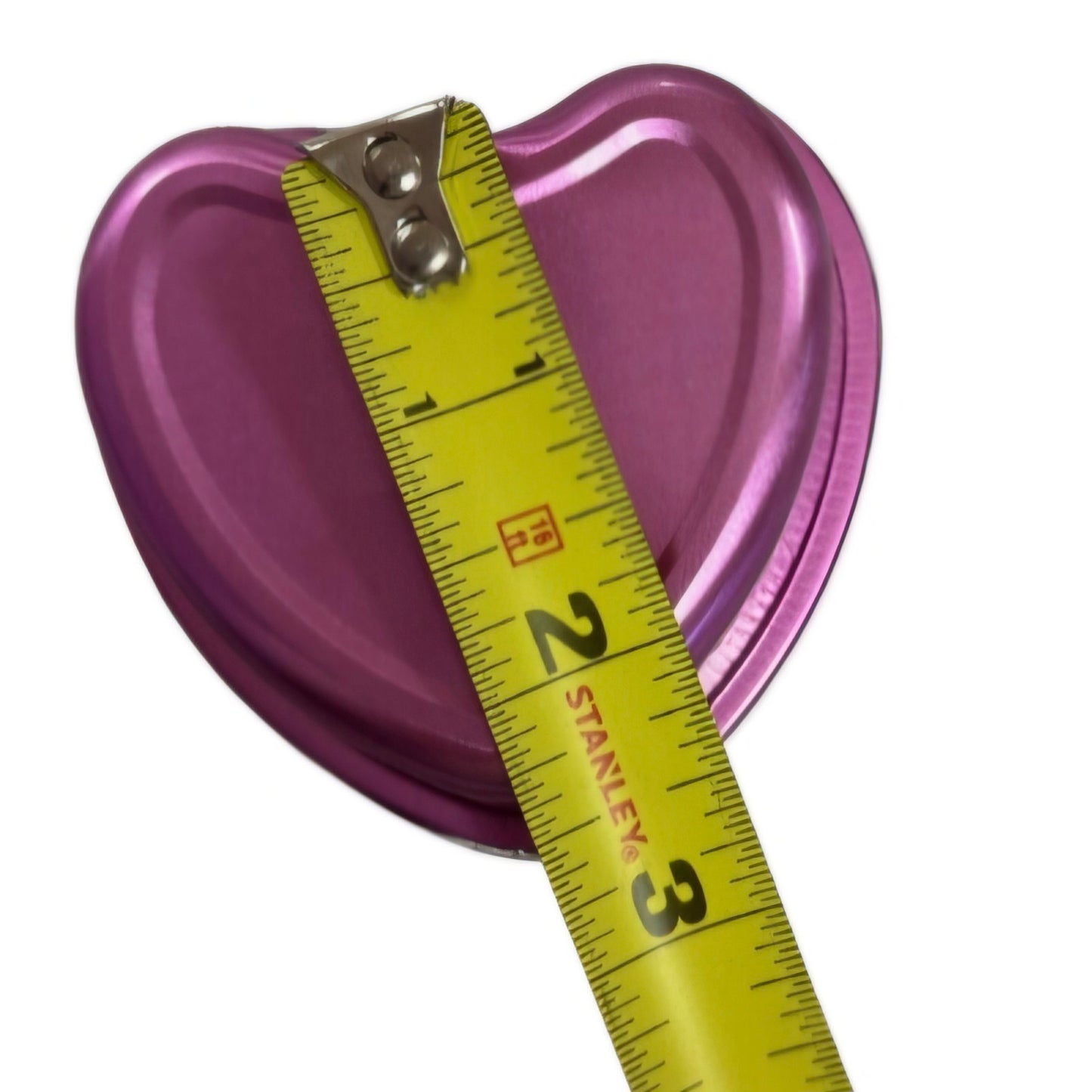 Heart-Shaped Foil Baking Cups, 12 Count | Pink