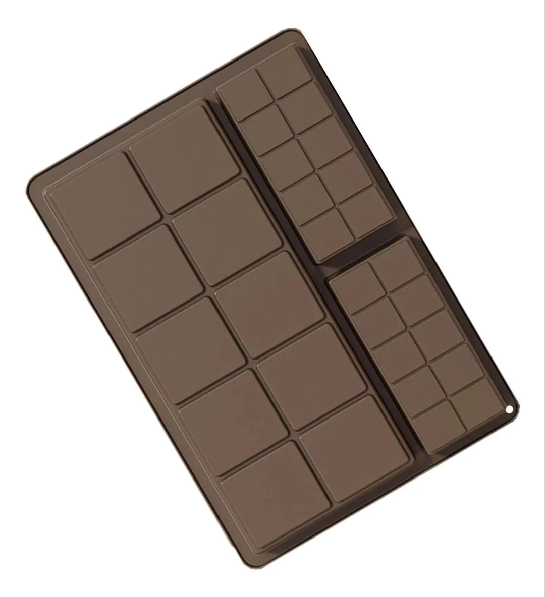 Silicone Chocolate Bar Mold – Large & Mini Break-Apart Candy Bar Mold Set