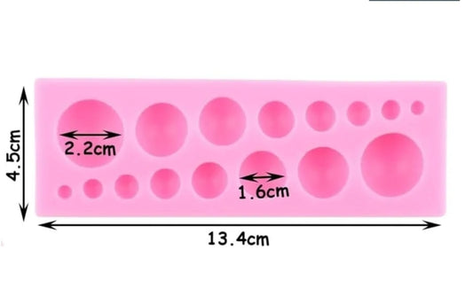 Silicone Sphere Mold – Multi-sized Chocolate Balls