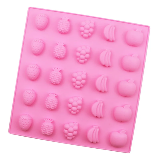 Fruit Assortment Silicone Chocolate Mold – 30 Cavity
