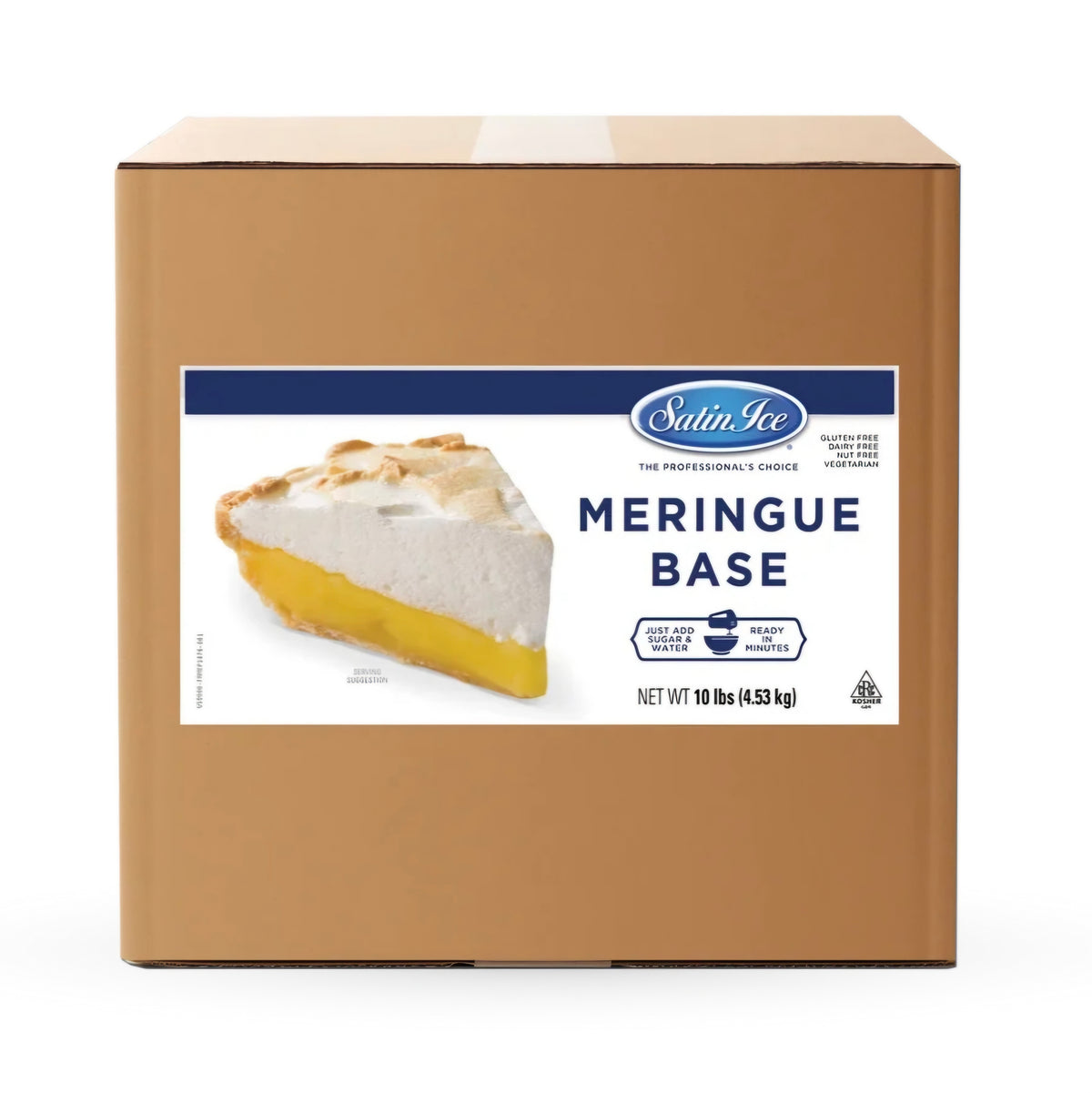 Satin Ice Meringue Base – 10 lb Bulk | Meringue Powder for Royal Icing